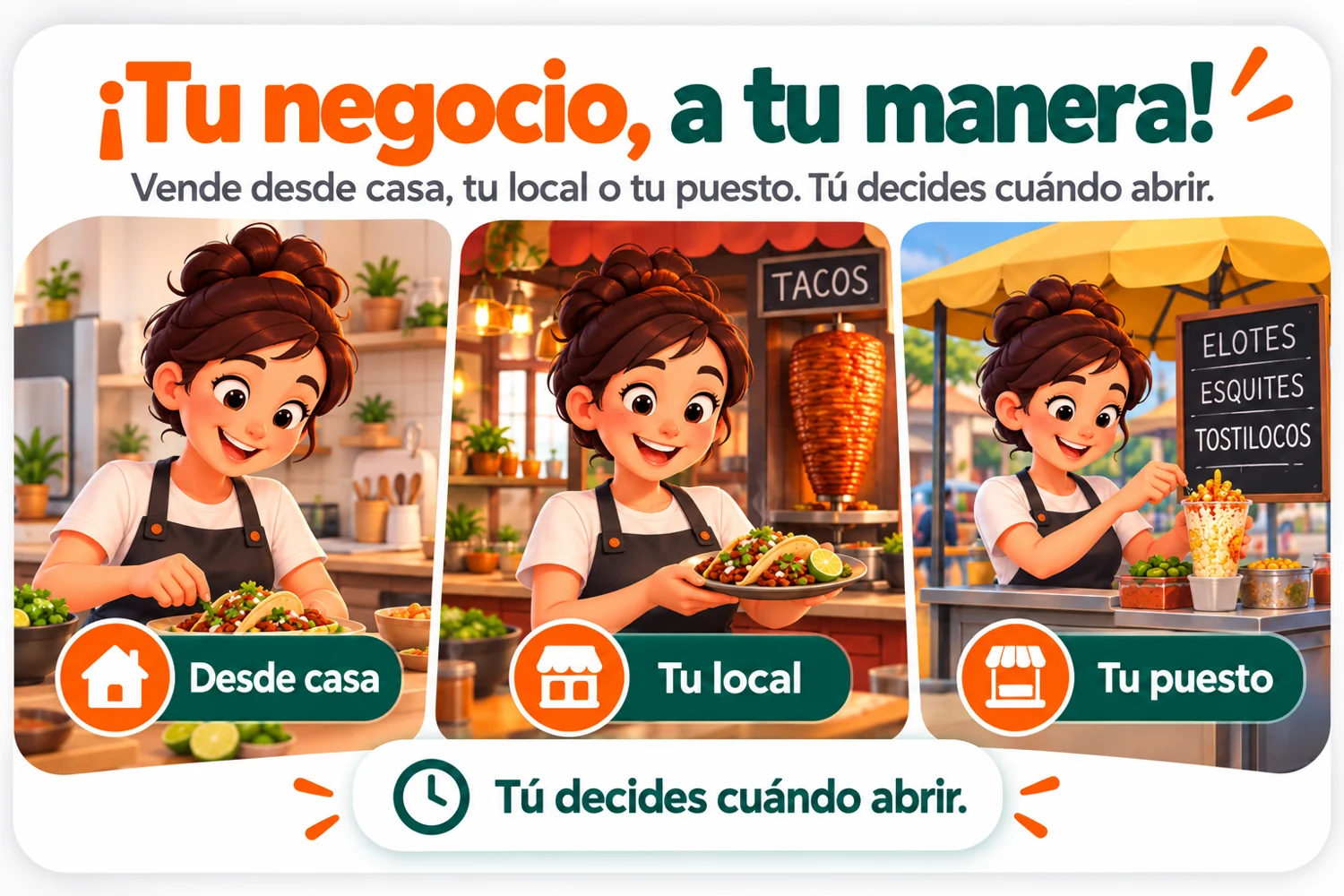 ¡Tu negocio, a tu manera!