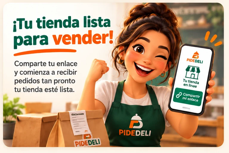 ¡Tu tienda lista para vender!
