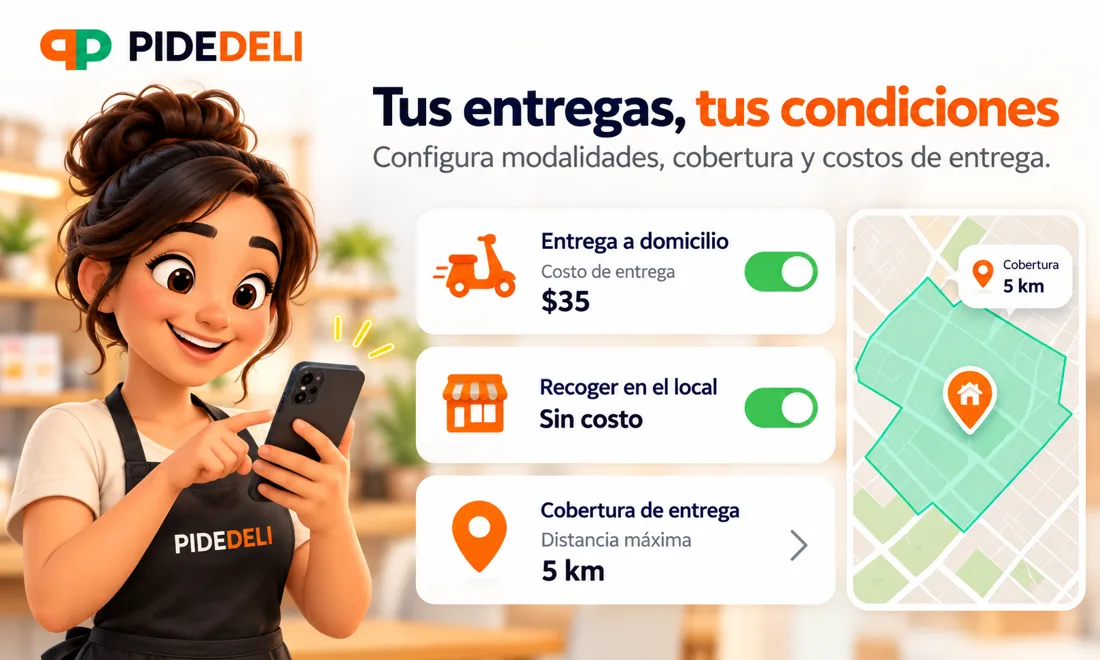 Tus entregas, tus condiciones
