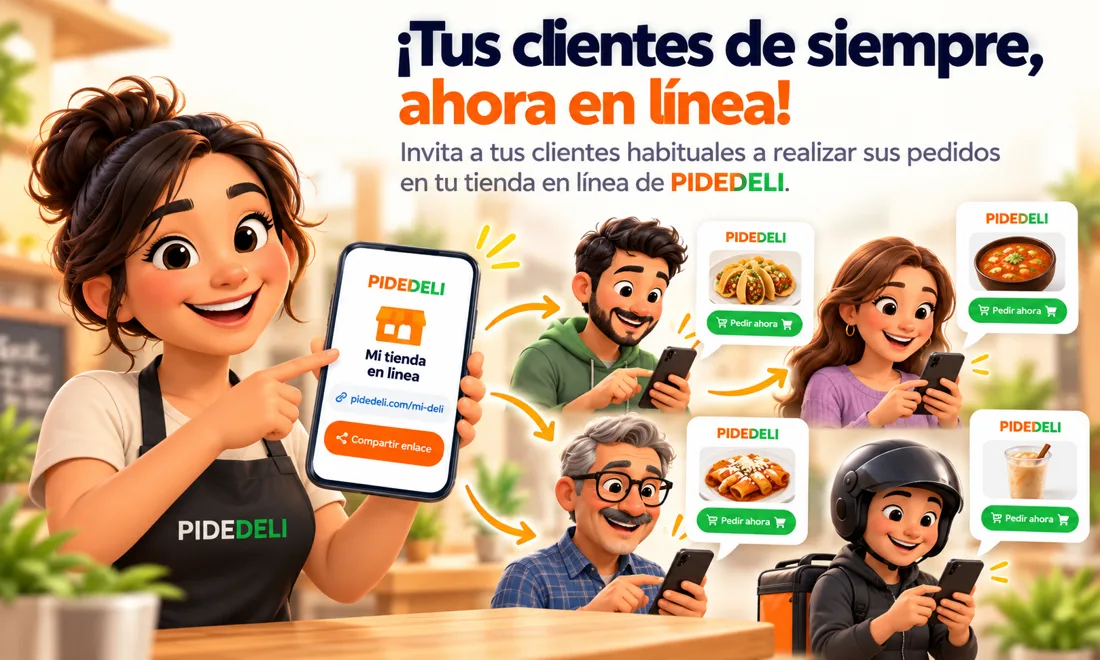 ¡Tus clientes de siempre, ahora en línea!